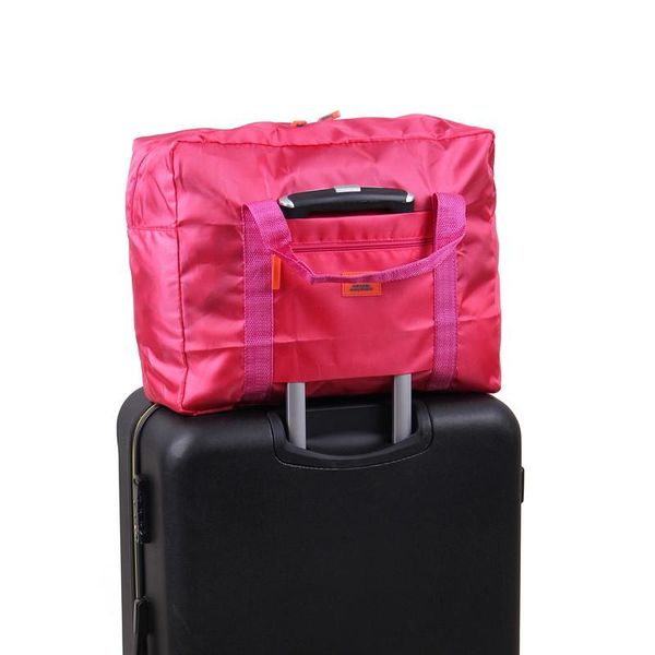 

duffel bags casual folding travel big size clothes luggage storage organizer collation pouch cases waterproof handbags
