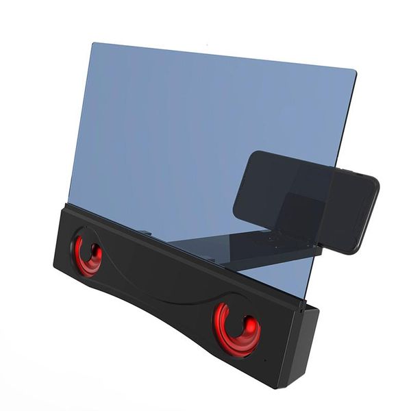 

cell phone mounts & holders 12in 3d screen mobile video magnifier with speaker du55