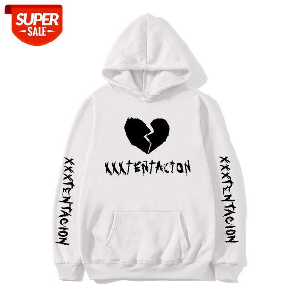 

2020 xxxtentacion revenge hoodies men/women spring autumn sweatshirts rapper hip hop hooded pullover fashion casual streetwear #kj7e, Black