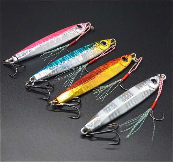 

fishing hooks changdiao luya iron plate 60g sea boat hook lead fish false bait gear