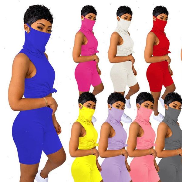 

womens tracksuits two piece set women summer clothes 2 outfits clothing crop shorts pieces sets sexy, Gray