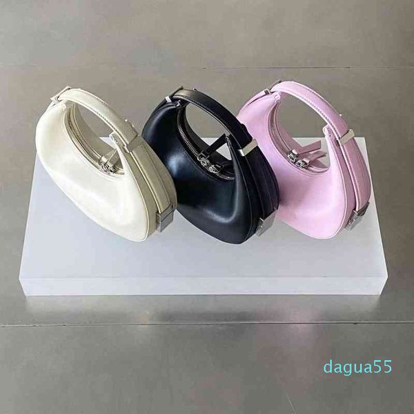 

2021 osoi crescent leather bag armpit elegant temperament mini