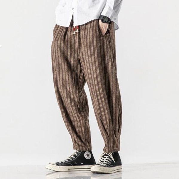 

men's pants leisure autumn fashion joggers slim fit men flannel sweatpants harem sweat hombre eunderwear ys4x, Black