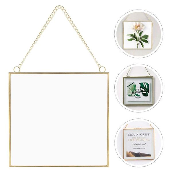 

frames 1pc creative specimen holder frame hanging po glass wall decor