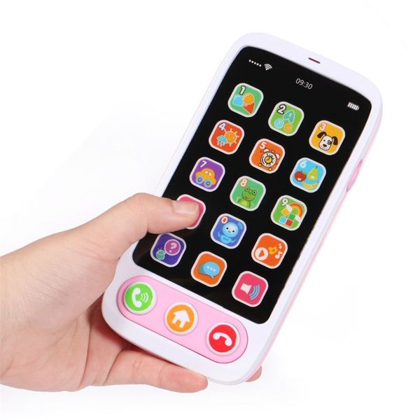 

40jc kids smart screen mobile phone toy multi-function simulation