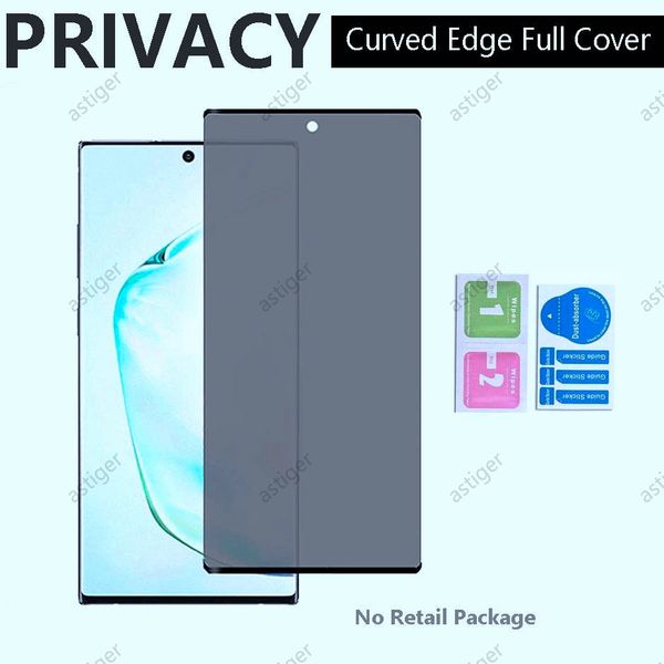 

privacy anti-glare anti-spy 5d curved full screen protectors cover tempered glass for samsung s21 s21plus s21ultra note 20 s20 ultra plus s1