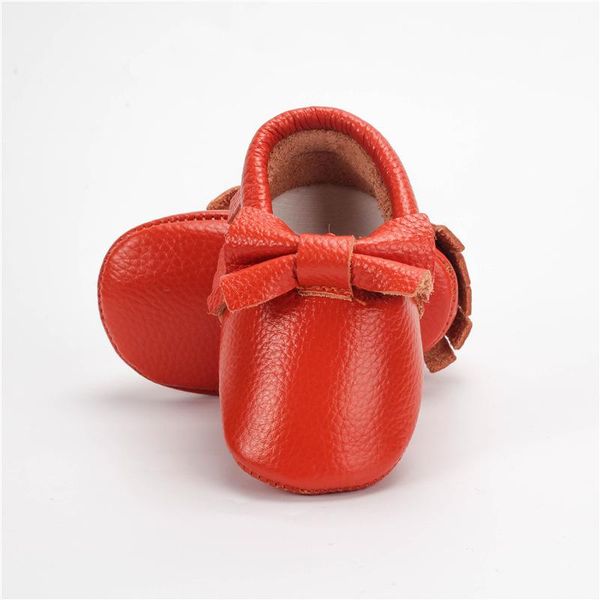 

first walkers clearance brand bow baby shoes geunine leather born boys girls moccasins 0-24 months