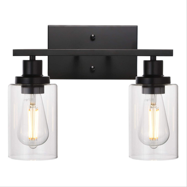 

wall lamps vintage multi-head lamp industrial light sconce fixture with clear glass shade living room kitchen