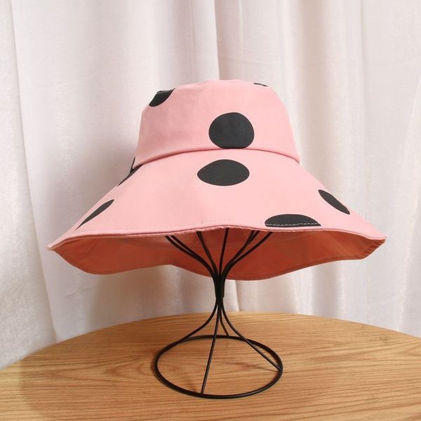 

designer spring fashion summer autumn fisherman female new trend sunscreen basin hat, Yellow