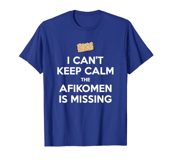 

can't keep calm afikomen missing funny passover jewish shirt, White;black