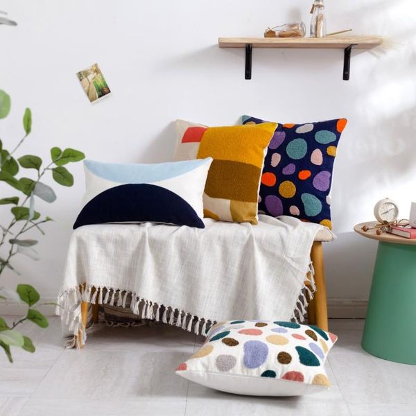 

cushion/decorative pillow 45x45cm/30x50cm embroidery cushions cover home sofa luxury pillowcase colorful decorative throw covers decor