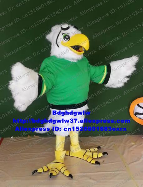 

mascot costumes white eagle hawk tercel tiercel falcon vulture mascot costume cartoon character supermarket promotional items zx2933, Red;yellow