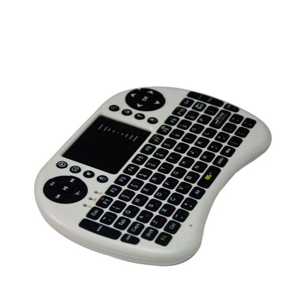 

keyboards 2.4ghz i8 keyboard flying mouse lithium battery white