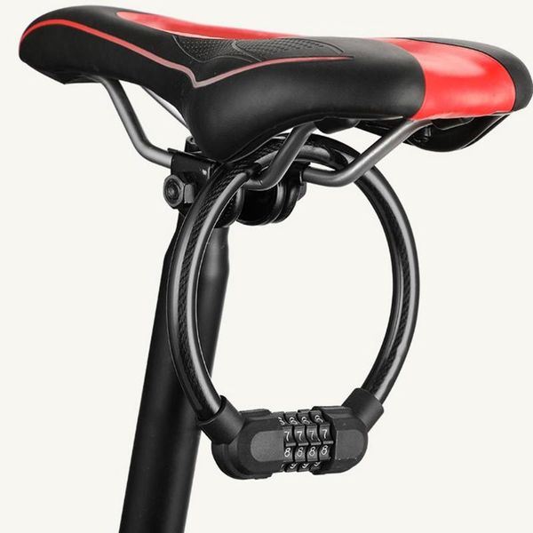 

bike locks road bicycle password cable lock cycling portable mtb accessories security equipment