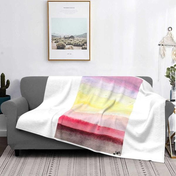 

blankets untitled creative design light thin soft flannel blanket abstract rainbow colorful