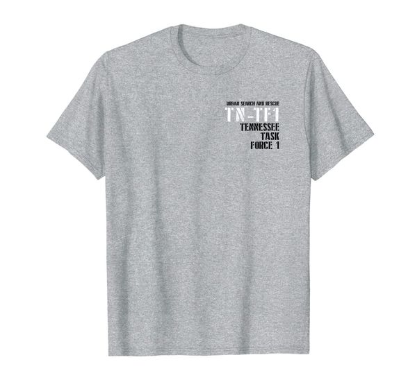 

urban search rescue tennessee task force 1 tn-tf1 t-shirt, White;black