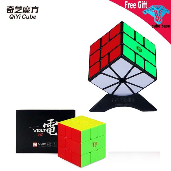 

qiyi mofangge sq1 x-man design two-generation magic cube xmd magnetic square-1 v2m generation upgrade version magnetic cube