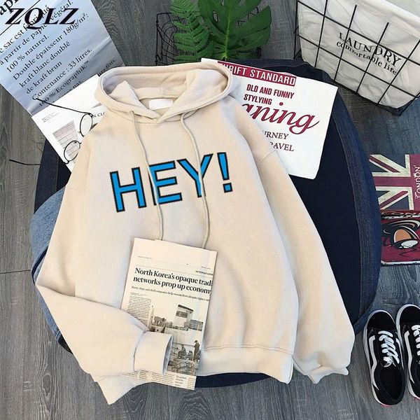 

winter kawaii oversized sweatshirt hoodie women letter print punk harry styles harajuku hip hop womens clothes women's hoodies & sweat, Black