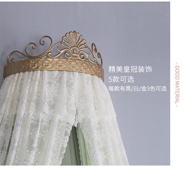 

european bed mattress curtain yarn Â mosquito net with crown frame laundry storage & organization