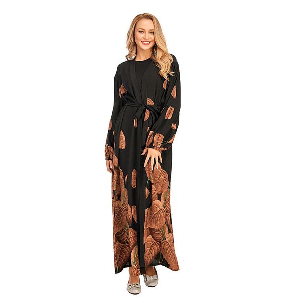 

ramadan aid mubarek dubai abaya kimono cardigan abayas for women turkey hijab muslim dress kaftan islam clothing robe femme ete, Red