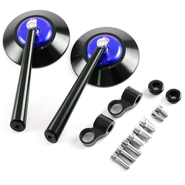

motorcycle mirrors universal rearview mirror modified straight round aluminum alloy