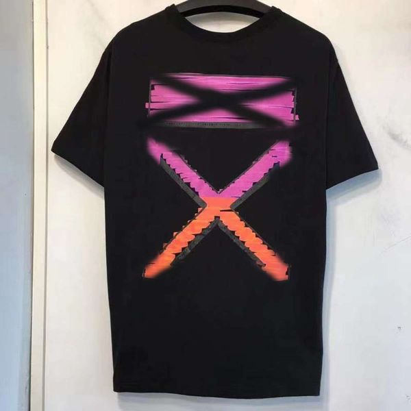 

2021 fashion t-shirt printing ow haute custom luxury goods oshipping, White;black