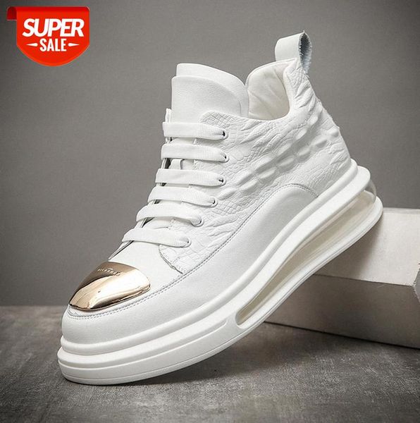 

cowhide men's shoes, high-casual cushion, brand personality soft sole, european station #ls1p