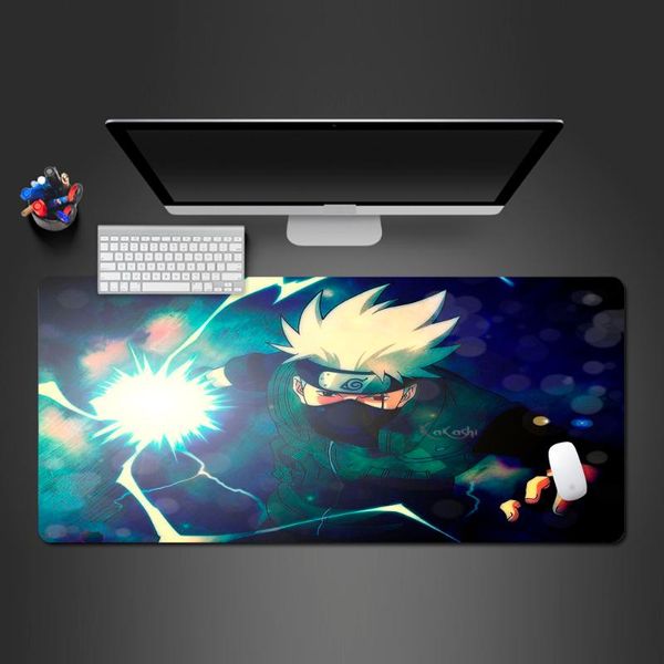 

mouse pads & wrist rests kakashi naruto anime pad lock side gamer computer keyboard professional mat pc gaming selling