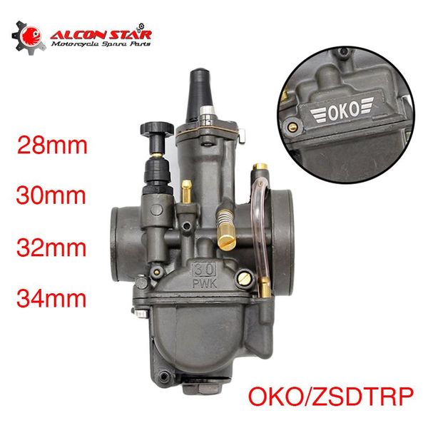

alconstar pwk oko 28mm 30mm 32mm 34mm motorcycle carburetor racing for scooter motorbike atv utv fuel system