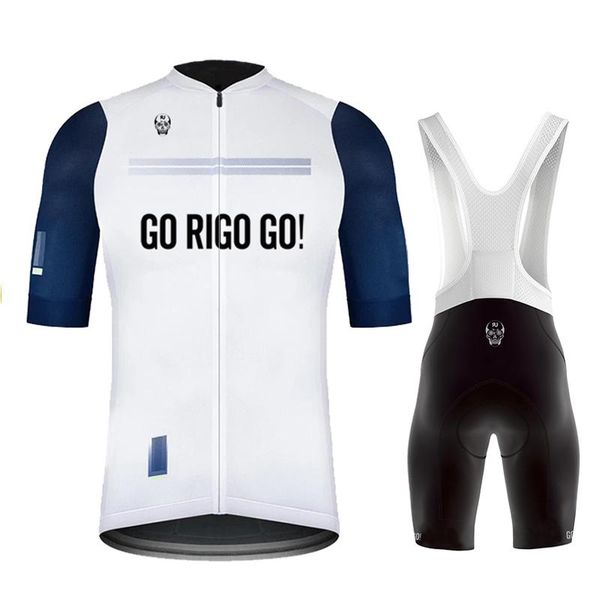 

racing sets 2021 summer pro team go rigo men's mtb bike wear breathable mountain bicycle clothes sportwears cycling clothing kits, Black;blue