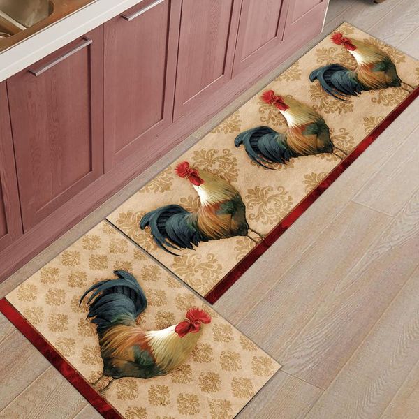 

farm vintage rooster texture kitchen mat home bedroom living room carpet entrance doormat outdoor door carpets