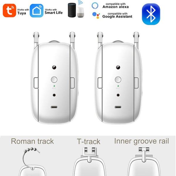 

smart home control bluetooth switch robot curtain motor opener brightness temperature sensor curtainr