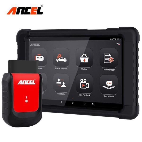 

code readers & scan tools ancel x6 obd2 scanner bluetooth sas abs epb dpf immo tpms oil reset full systems automotive car diagnostic tool
