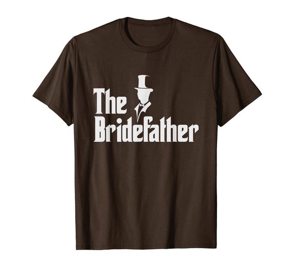 

mens great father of the bride the bridefather shirt gift, White;black