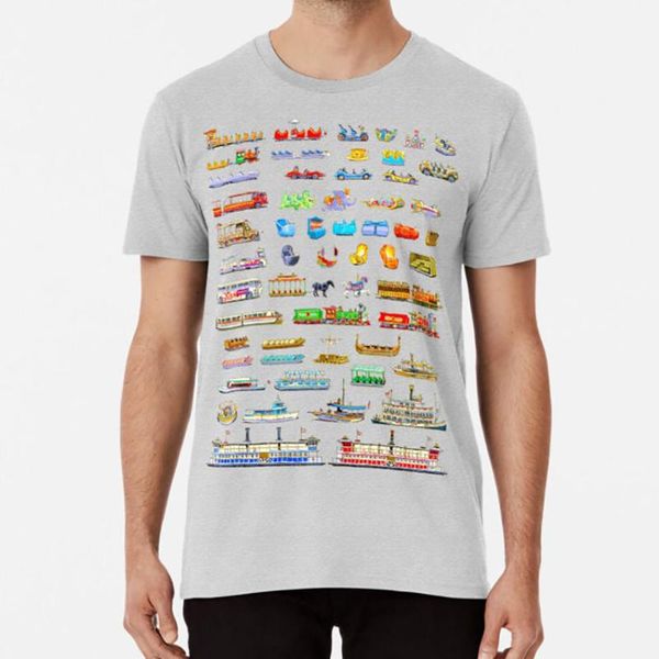 Homens camisetas WDW RVS T Shirt Mágico Reino Animal Mãe Studios Epcot Passeios