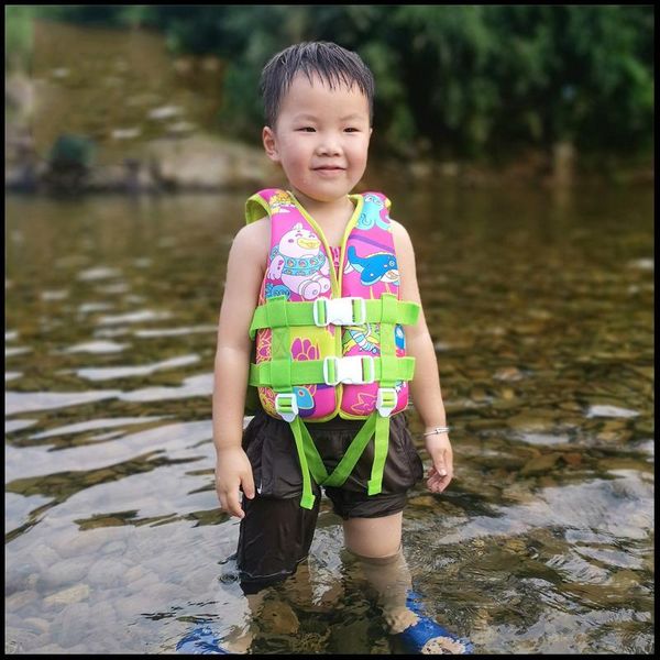 

life vest & buoy childrens 7-10 years old girls boys buoyancy swimming rafting beach portable lightweight summer kids safety jacket -40