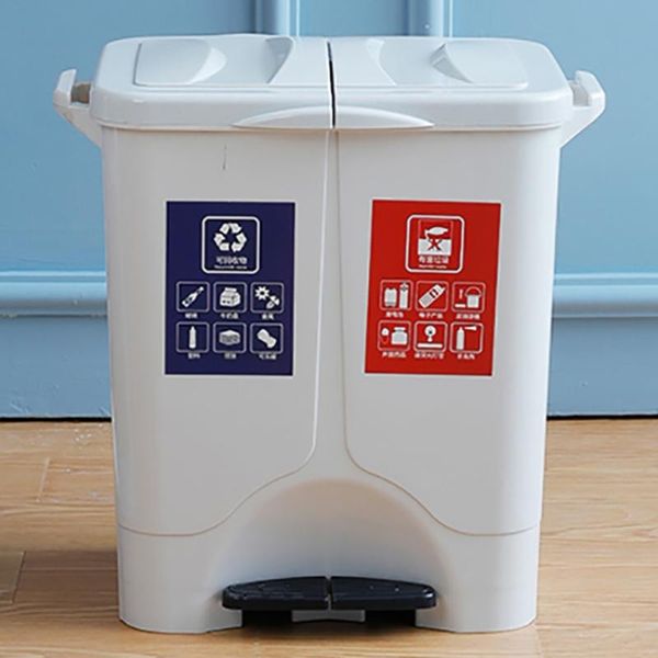 

waste bins nordic luxury trash can modern creative garbage sorting kawaii kitchen cabinet storage cocina bc50tb