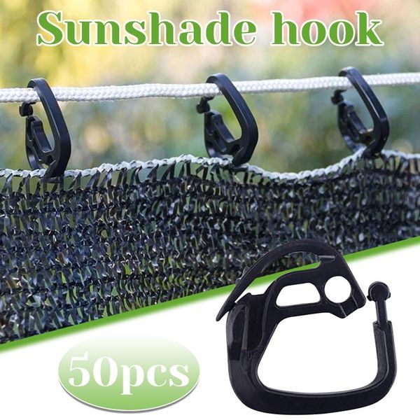 

hooks & rails greenhouse exterior shading system hook black alloy plastic net multi-purpose