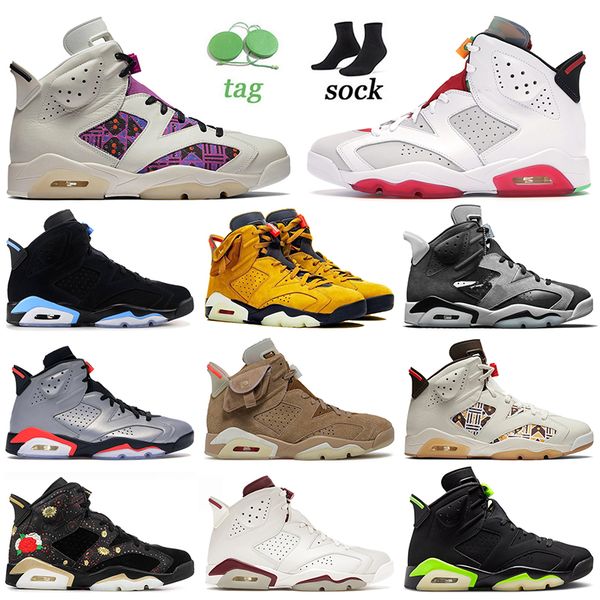 

shoes basketball shoes sports sneakers tour yellow smoke grey unc reflective champion british khaki outdoor authentic jumpman 6 6s mens wome, Black