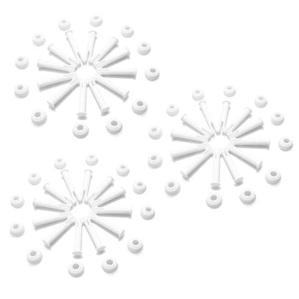 

pool & accessories 36pcs abs joint pins, 6cm/2.36in cap set seals for intex swimming replacement parts 28270-28272