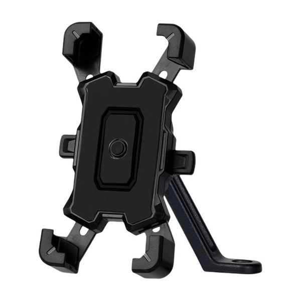 

car & truck racks universal bike motorcycle 360 degree rotation handlebar rearview phone holder mount non-slip shockproof support