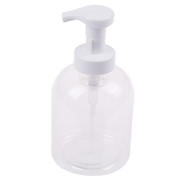 

500ml clear foam pump bottle spray bottles soap foaming mousses liquid dispensers household bathroom kitchen accessories dispenser