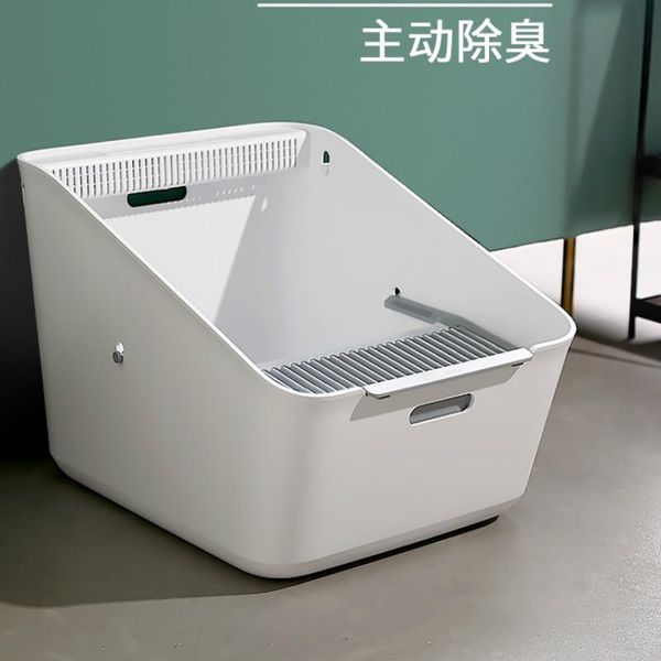 

other cat supplies kitty automatic litter toilet sand basin semi-closed large box pet 60cl