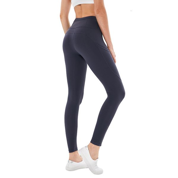 

peach hip tracksuits women's lifting fitness elastic tights quick dry running clothes high waist yoga pants, Gray