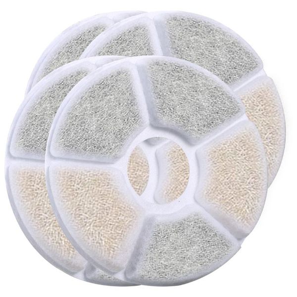 

cat bowls & feeders activated carbon replacement filters for pet fountain automatic flower water charcoal dispenser compatible cats dogs