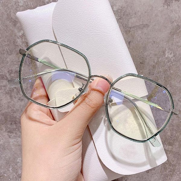 

sunglasses -0.5-1.5-2.5-3.0-3.5-4.0 finished myopia glasses women men polygon metal gradient prescription nearsighted student, White;black