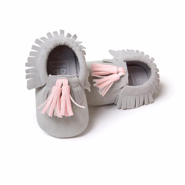 

first walkers born toddler infant boys girls tassel shoes soft sole baby moccasins crib pu 0-18 months