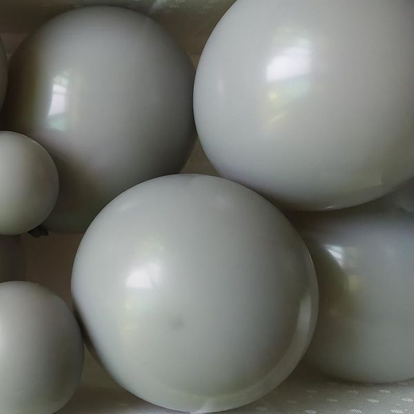 

party decoration 5/10/12/18/36inch latex balloons grey baby shower birthday gender reveal anniversaire arch balloon