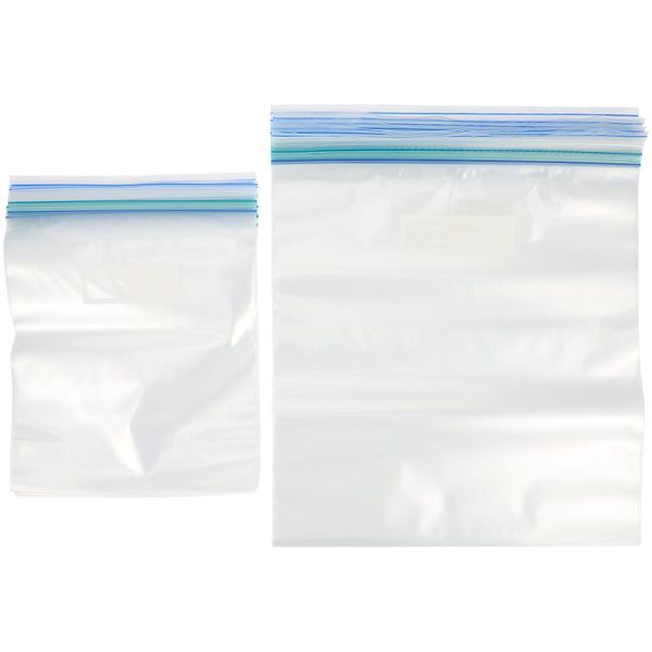 

storage bags 20pcs food moistureproof practical sealing snack (green)