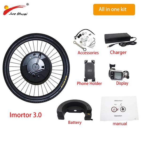 

electric bicycle imotor conversion kit36v 350w front imortor wheel all in one kit with 24" 26" 700c 29" motor mtb, Silver;blue